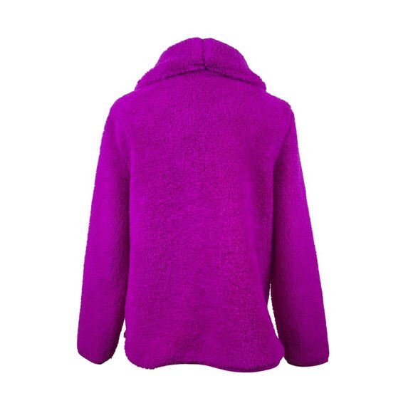 Talbots Pink Women’s Pullover Half-Zip Soft Warm Long Sleeve Jacket Sz M - Picture 4 of 9